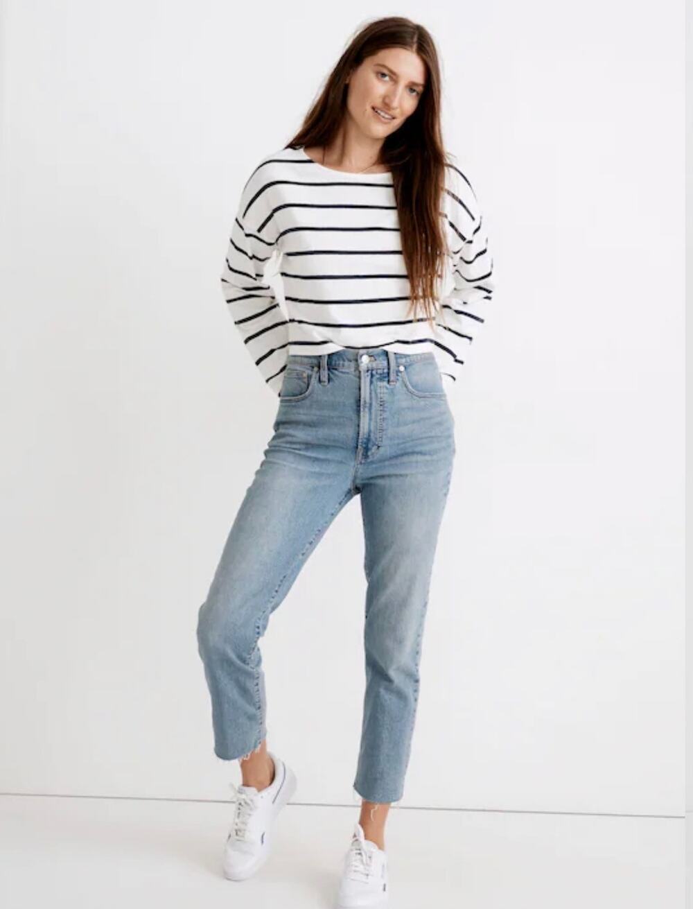 Madewell The Perfect Vintage Jean in Ellicott Wash Light Wash Blue Women's Sz 26